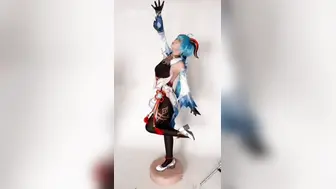 【超美高端罕见露脸露点】极品CosPlay爆机少女【喵小吉】五月新作《原神甘雨》超魅COS萝莉粉穴