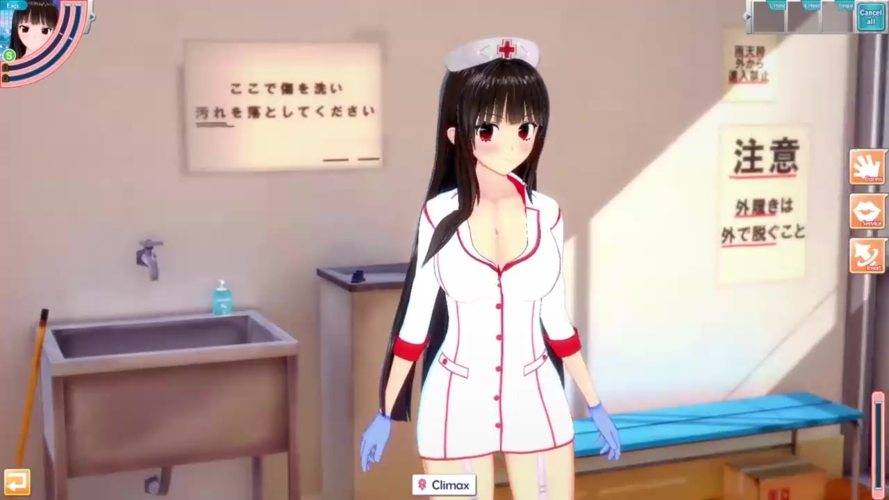 【3D】 学生逃课去操学校护士