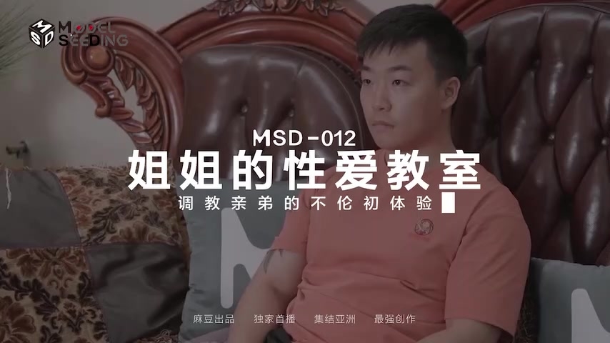 国产麻豆AV MSD MSD012 姐姐的性爱教室 白鹿