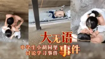 【大无语事件】中学生小胡同里讨论学习事件