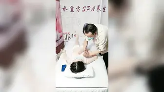 水宜方Spa养生会所爆艹极品白皙美少妇 挺翘嫩乳下体变得泥泞不堪 粗大肉棍狠狠冲击那淫叫声简直要命