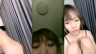 颜值区下海短发美女！满背漂亮纹身！小尺度秀一下，脱光光细腰美乳，随着音乐扭腰摆臀