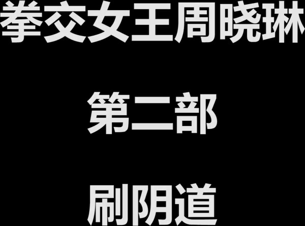 国产拳交女王周晓琳第2部性感豹纹刷阴道假阳具虐双穴108P完整版