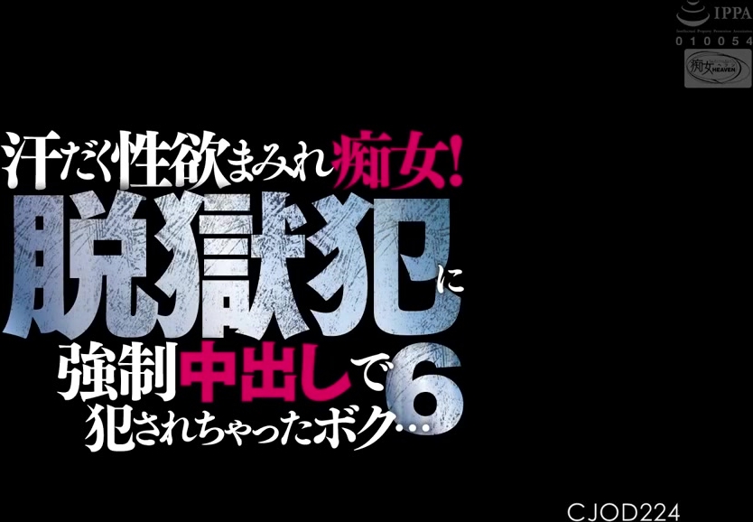 CJOD-224 汗だく性欲まみれ痴女！脱獄犯に強●中出しで犯●れちゃったボク…6 水森翠