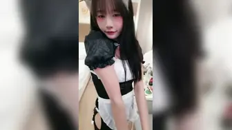 纯欲系天花板！极品甜美少女！猫耳朵女仆装，今天单人小秀